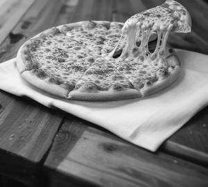 Cheese burst pizza