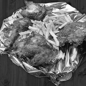 American Broasted Chicken Deep Fried