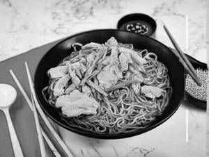 Chicken Hong Kong Noodle 