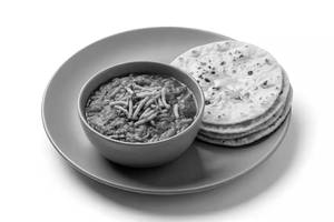 Sev Tamater With 4 Butter Roti