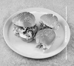Three Chicken Club Bagel