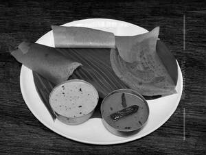 Schezwan Cut Dosa