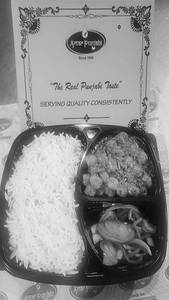 Punjabi Chole With Rice