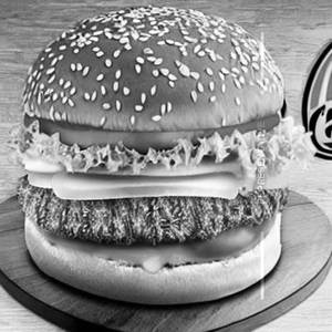 Super Chicken Cheese Burger       