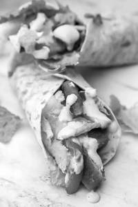 Veg Chicken Wraps