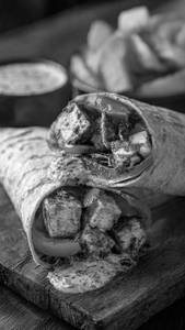 Tandoori Paneer Wrap