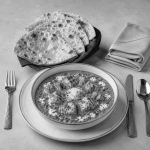Panner Tikka With 4 Roti Butter