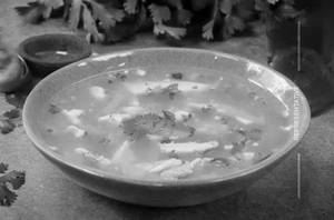 Chicken Lemon Coriander Soup