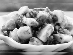 NAVRATRI Snacks Aloo Dhaniya (Kachalu) VRAT ITEM