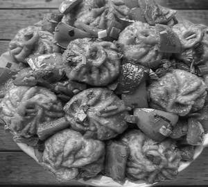 Veg Momos Manchurian