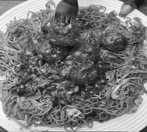 Veg Manchurian Hakka Noodles
