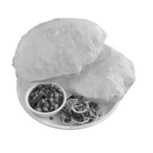 Tasty Chola Bhatura & Cold Drink 250 Ml