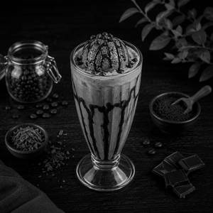 Cold Coffee with Chocolate Ice Cream