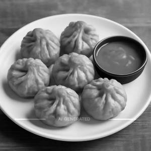 Veg Fried Momos (6pcs)