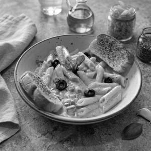 Exotic White Sauce Pasta