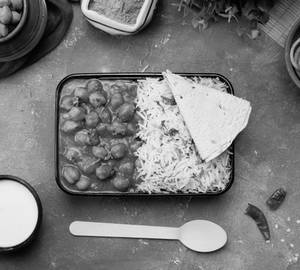 Amritsari Chole Rice Bowl