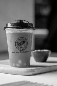 Orange Bubble Tea