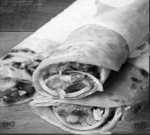 Chicken kathi roll