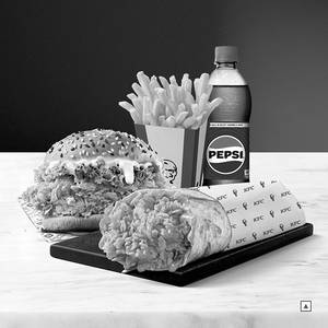 Indian Tandoori Roll Chicken Meal
