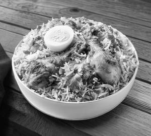 Chicken Leg Egg Biryani