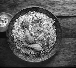 Home made chicken biryani