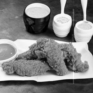 Krunchy Fried Chicken Strips ( Boneless )