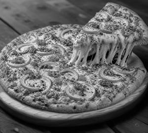 Blazing spicy  pizza