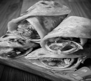 Veg paneer kathi roll