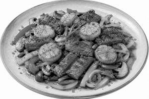 Yeoneosteak (salmon Steak With Garlic)