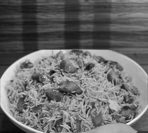 Schezwan chicken fried rice