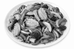 Jeonbok Yache Bokkem (fired Abalone)
