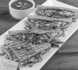 Chilli Coriander Wheat Grilled Sandwich
