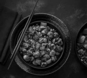 Mushroom Manchurian Dry