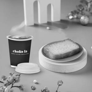 Tea Cake [1 Slice] with Hot Coffee