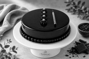 Dense Truffle Chocolate Cake