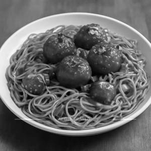 Noodles With Manchurian