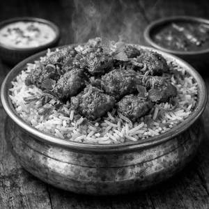 Chicken 65 biryani