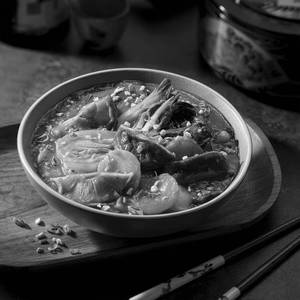 Shiitake Mushroom, Pokchoy And Water Chestnut