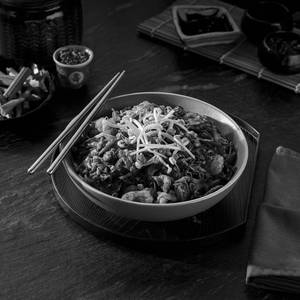 Spicy Yaki Soba Shrimps