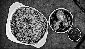 Chicken Schezwan Rice