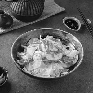 Cabbage With Golden Garlic