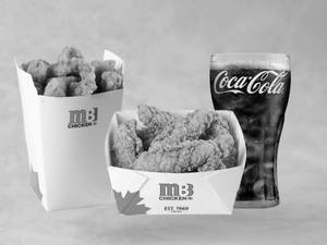 Signature Chicken Wings (8 Pcs) & Medium Pop Ins