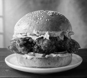 Hot Red Spicy Burger