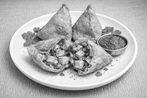 Paneer samosa [1 piece] evening snacks