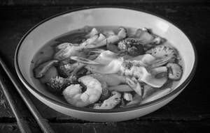Wonton Prawns Soup