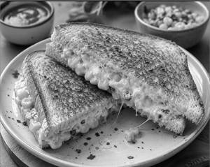 Cheese Corn Grilled Sandwich