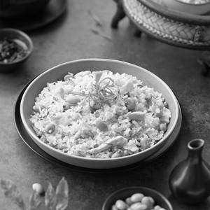 Signature Edamame Fried Rice Chicken & Egg