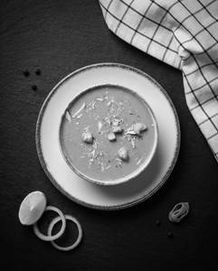 Chicken Roasted Almond Brocolli Soup
