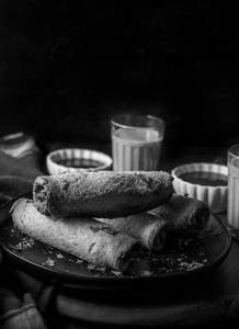 Bread chop evening snacks
