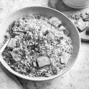 Paneer biryani